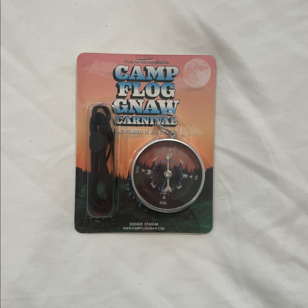 Camp Flog Gnaw Compass VIP Merch